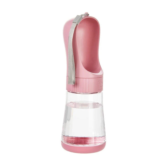 Portable Dog Water Bottle with Food Container Travel 2 in 1 Pet Water Dispenser for Small Large Dogs Cat Labrador Drinking Bowls