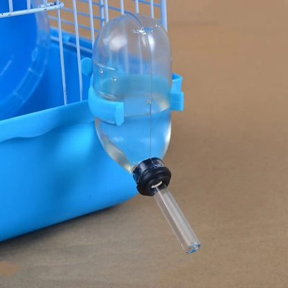 Fashion NEW 50Ml Cage Hanging Leak-Proof Vacuum Pets Drinking Water Dispenser Feeder Bottles for Mini Golden Bear Hamster Animal