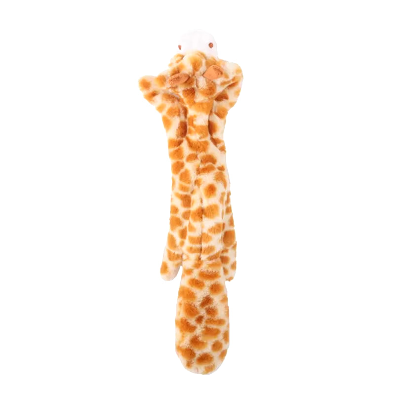 Stuffing-Free Squeaky Dog Toy – Durable Crinkle Plush Chew Toy