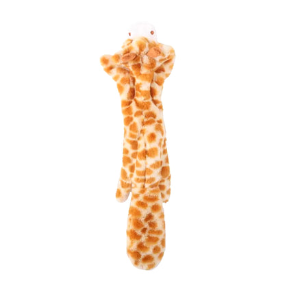 Stuffing-Free Squeaky Dog Toy – Durable Crinkle Plush Chew Toy