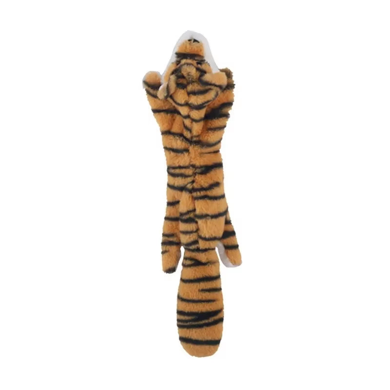 Stuffing-Free Squeaky Dog Toy – Durable Crinkle Plush Chew Toy