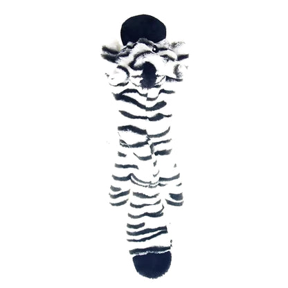 Stuffing-Free Squeaky Dog Toy – Durable Crinkle Plush Chew Toy